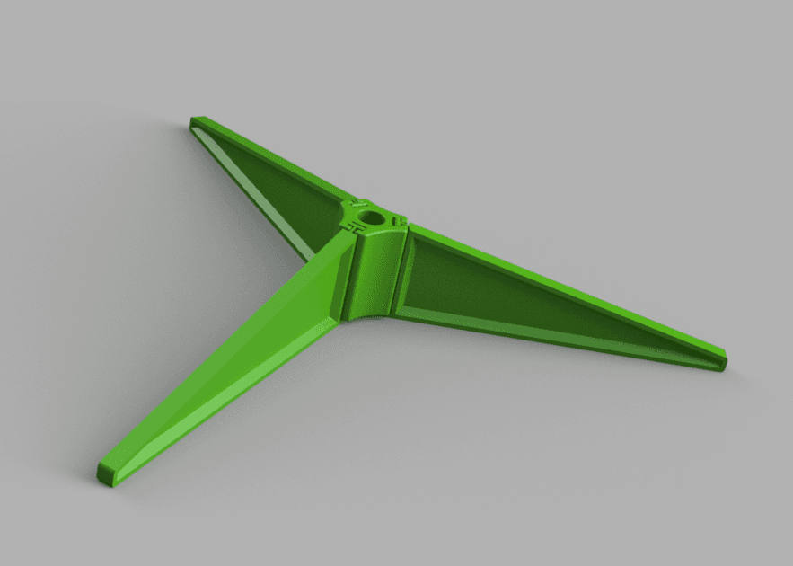 Small Christmas Tree Stand 3D model preview