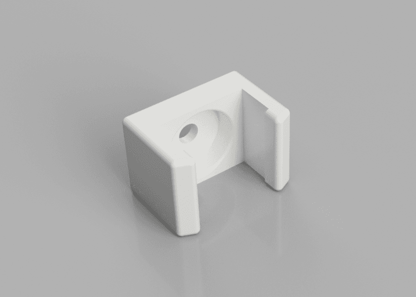 LED Strip Light Channel Mount/Clip 3D model preview