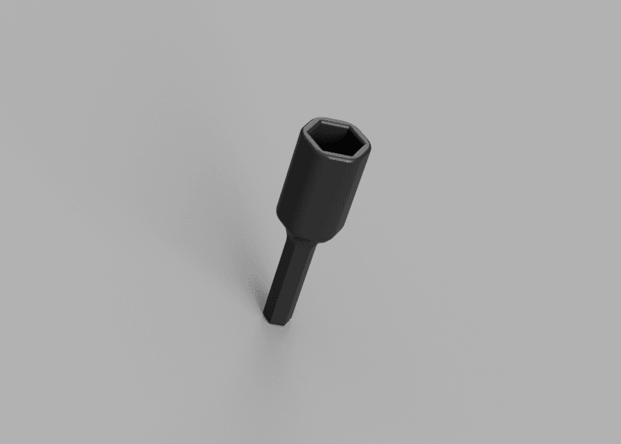 Precision Screw Driver Adapter 3D model preview