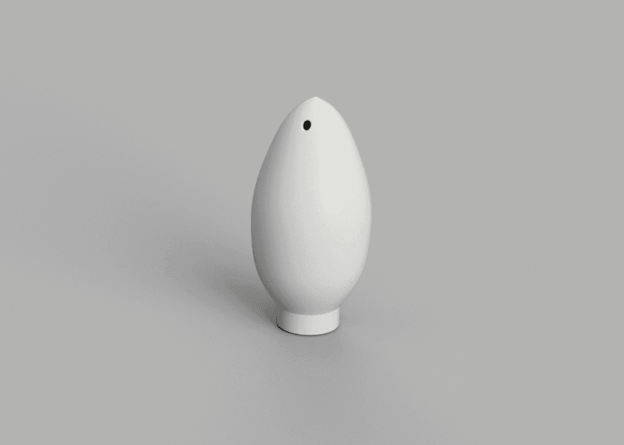 C9 Bulb Cover for WS2811 RGB LED Lights 3D model preview