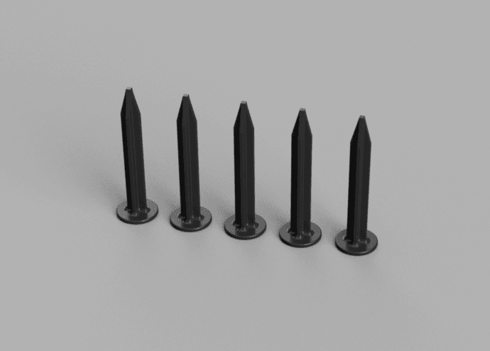 Inflatable/Blowup Yard Decoration Stake 3D model preview