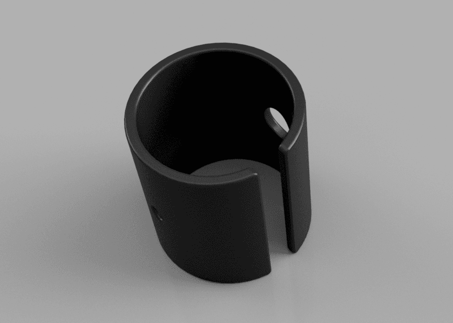 Stand-off Cable Channel 3D model preview