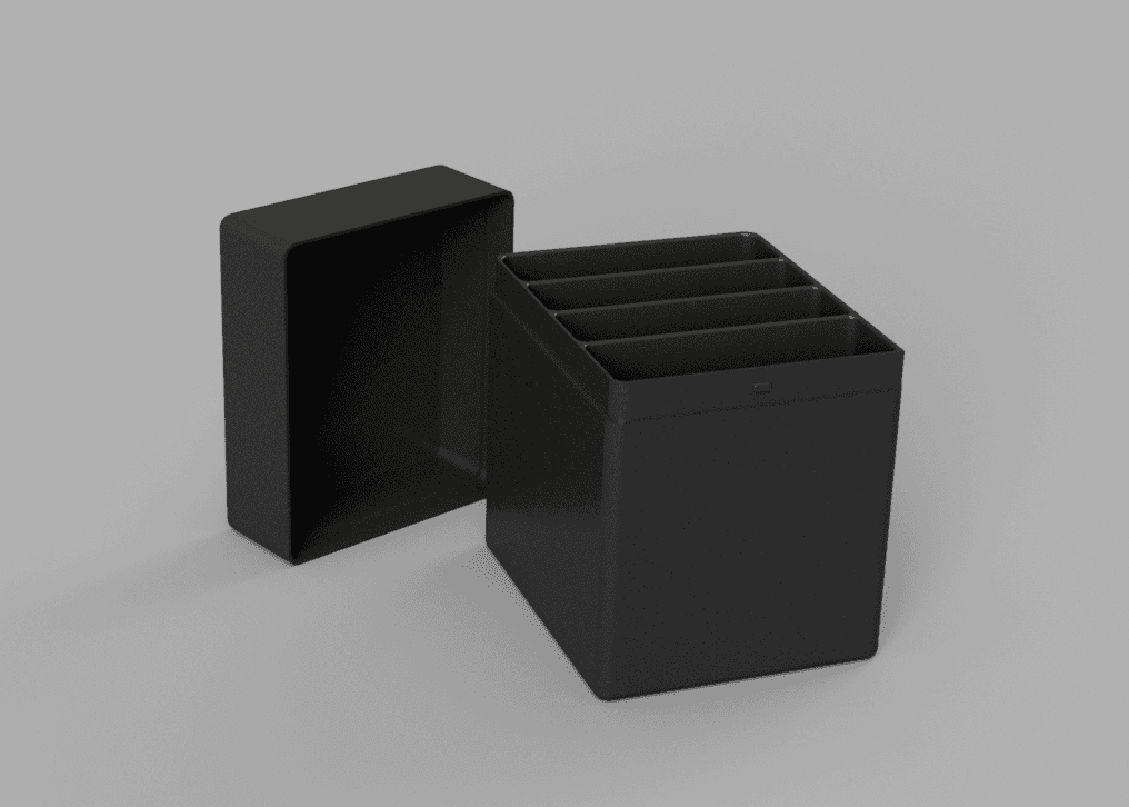 Matching Game/Memory Game Card Box 3D model preview