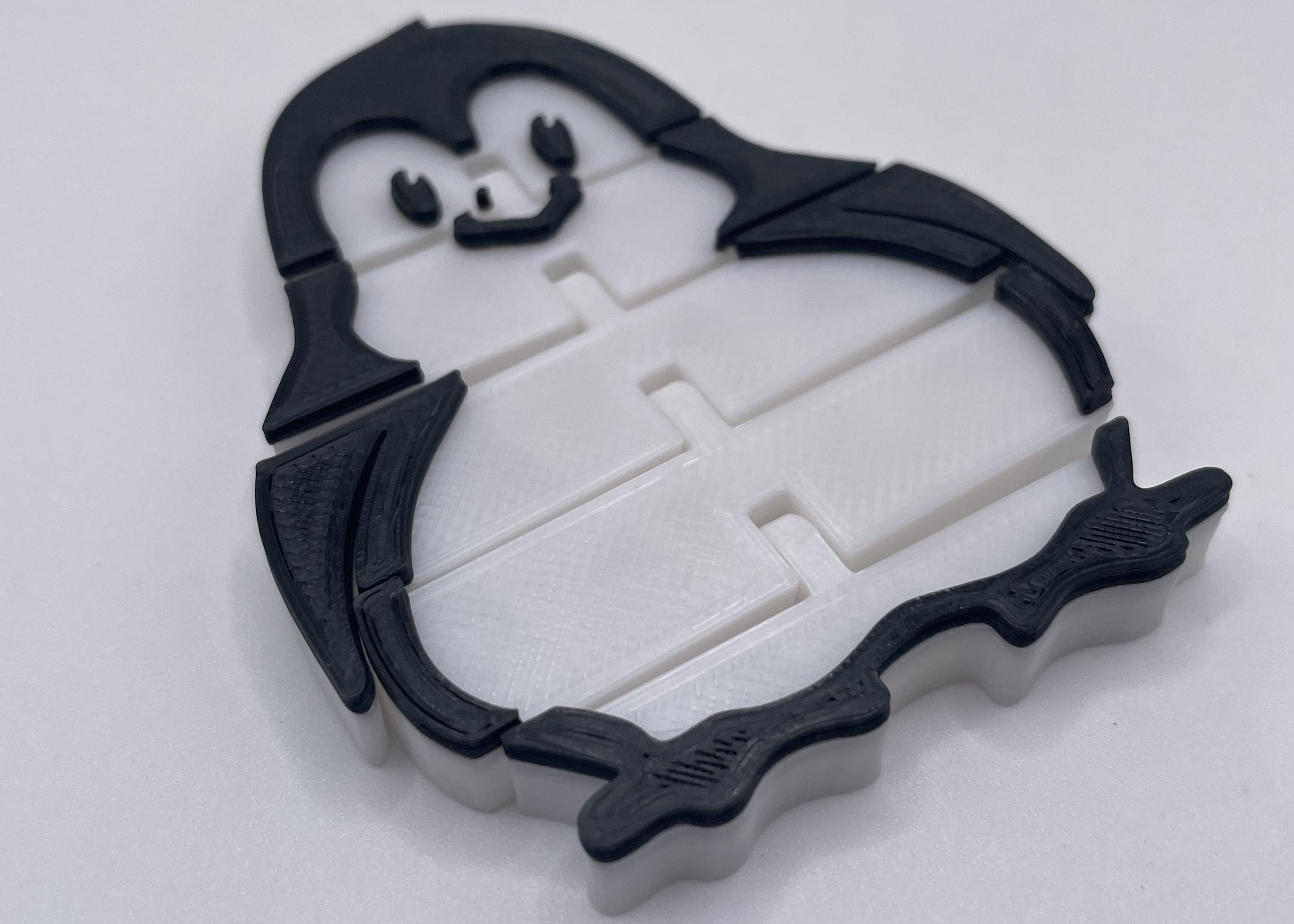 Flexi Penguin 3D model preview