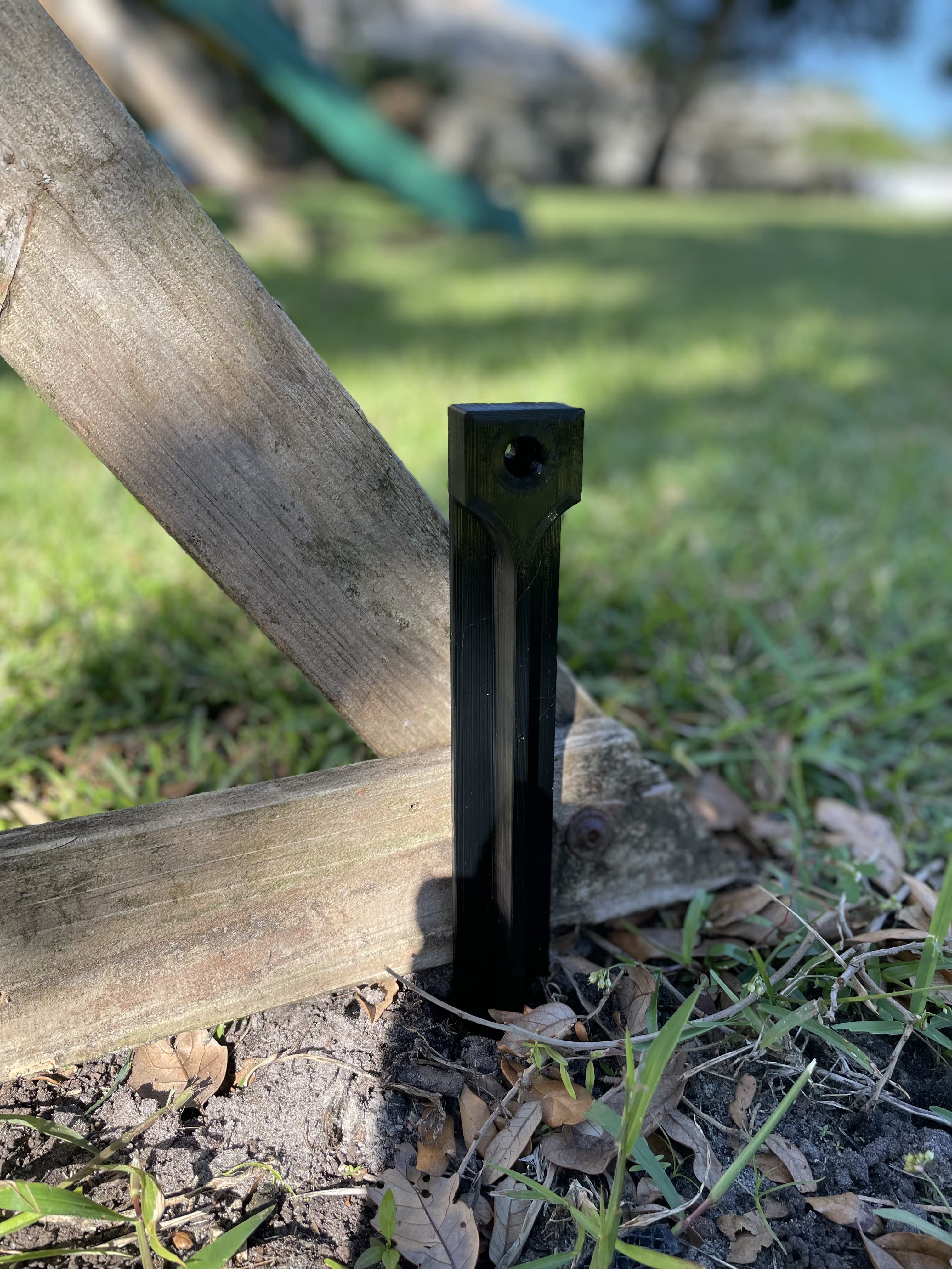 Swing Set Stake 3D model preview