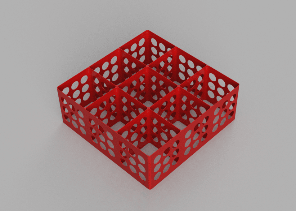 Drawer Organizer 3D model preview