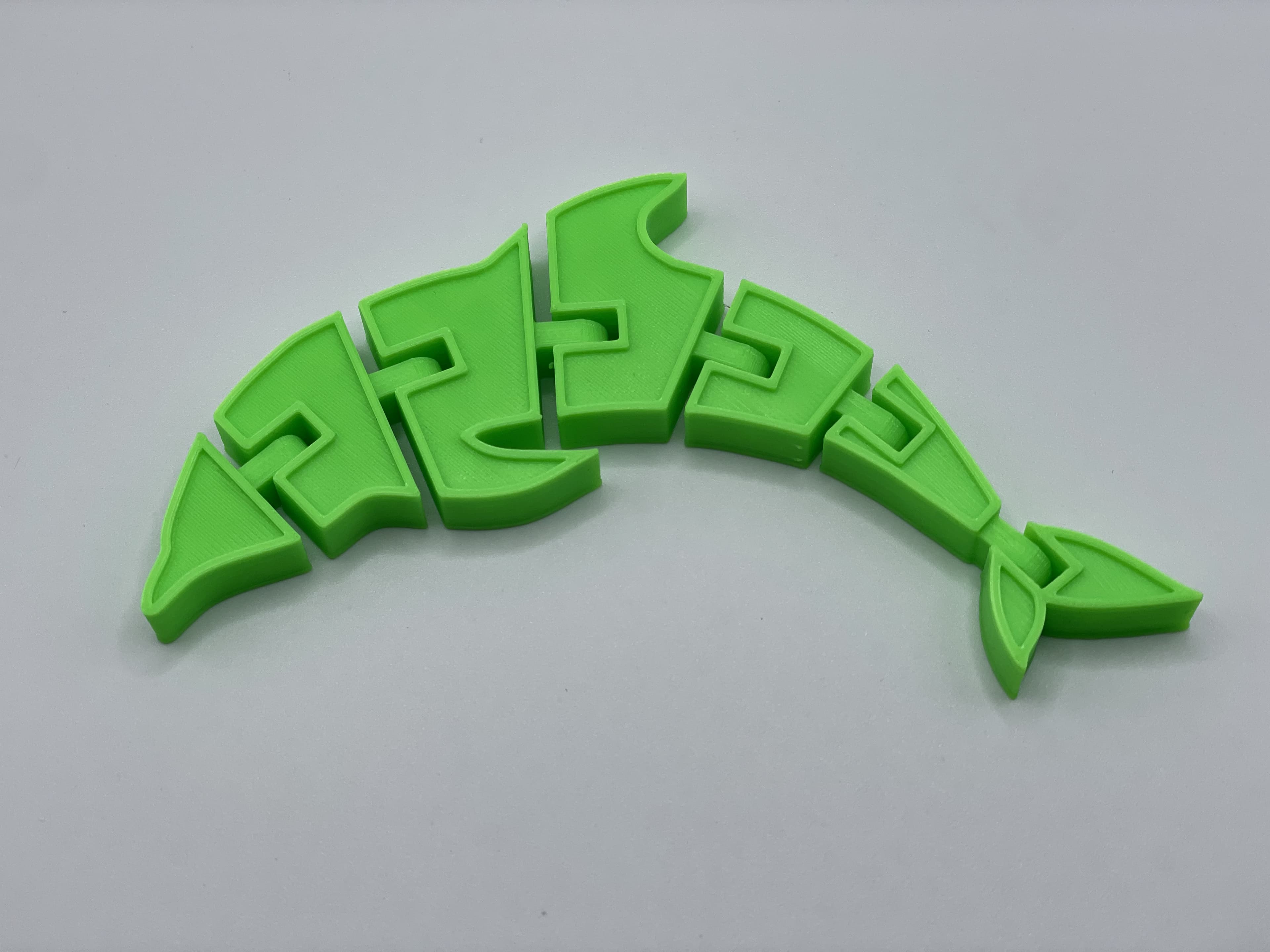 Flexi Dolphin 3D model preview