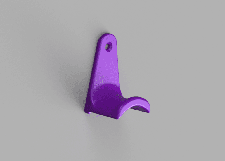 Backpack/Bookbag Hook 3D model preview