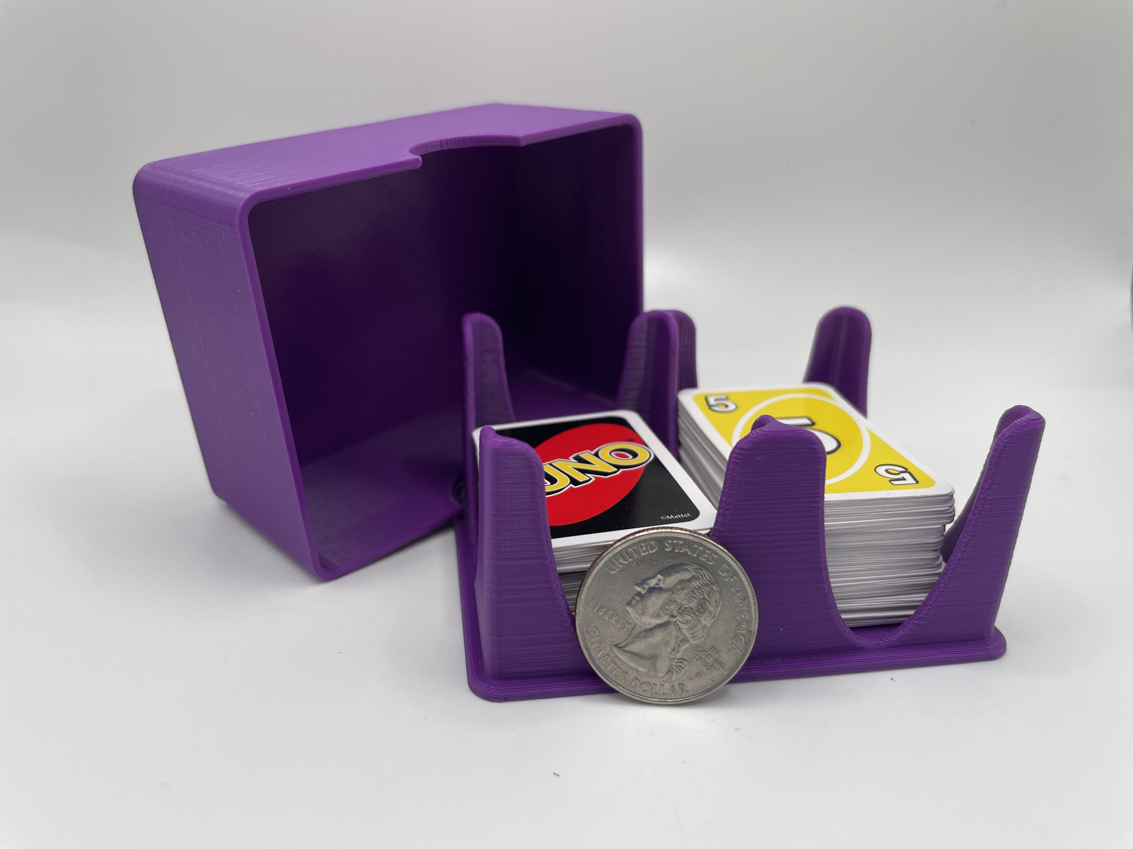 Mini Side by Side Card Box 3D model preview