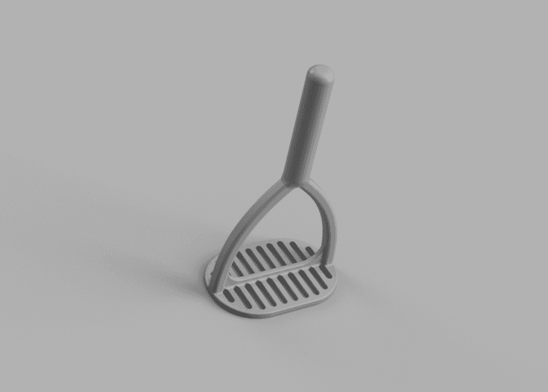 Potato Masher 3D model preview