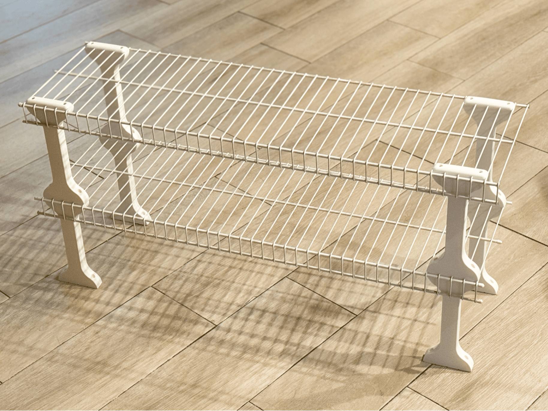 Wire Rack Braces/Shelf Brackets 3D model preview