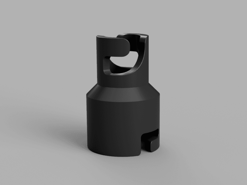 Floating Dock Adapter for Ryobi ONE+ Inflator 3D model preview