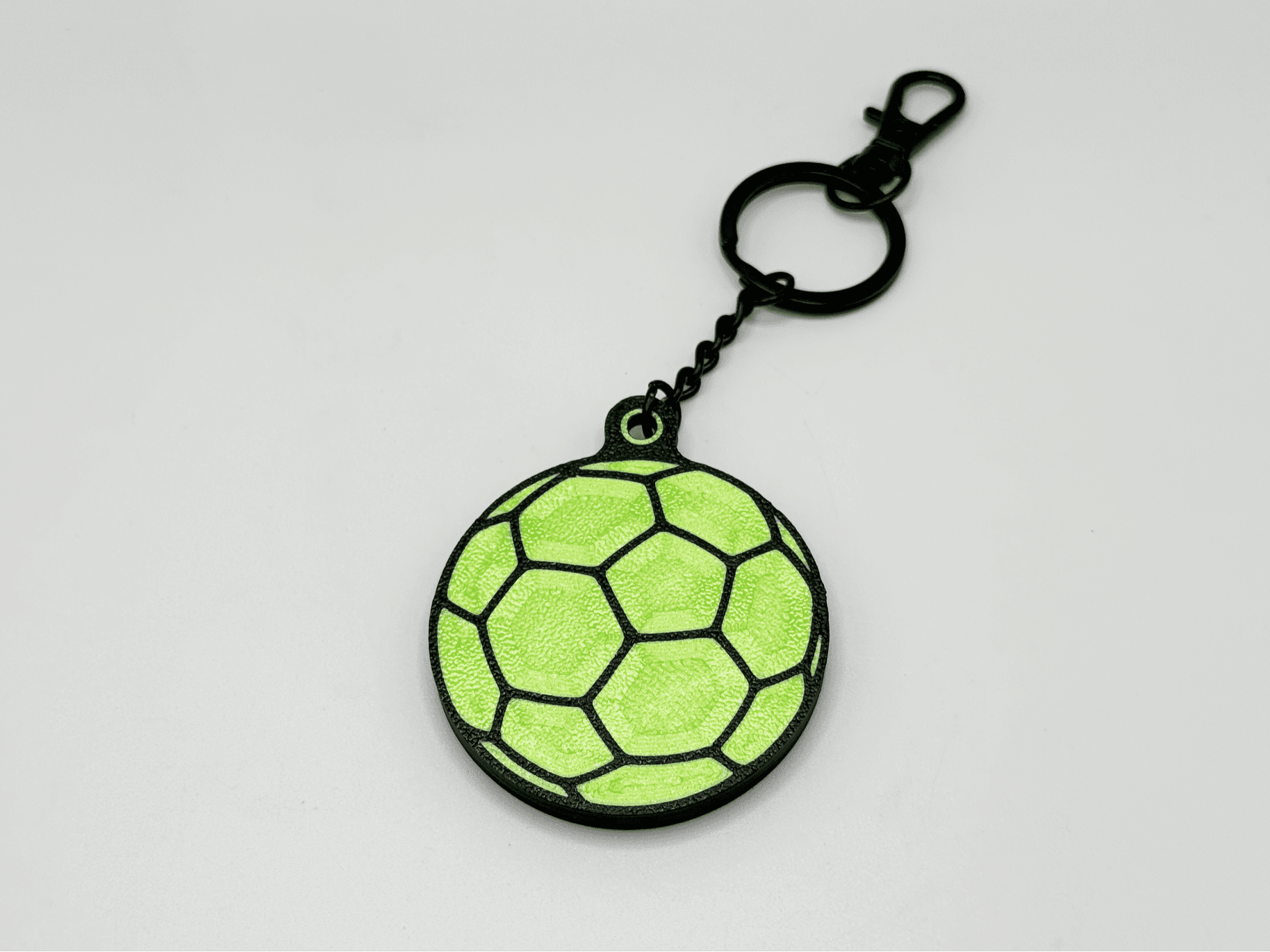 Soccer Ball Keychain 3D model preview