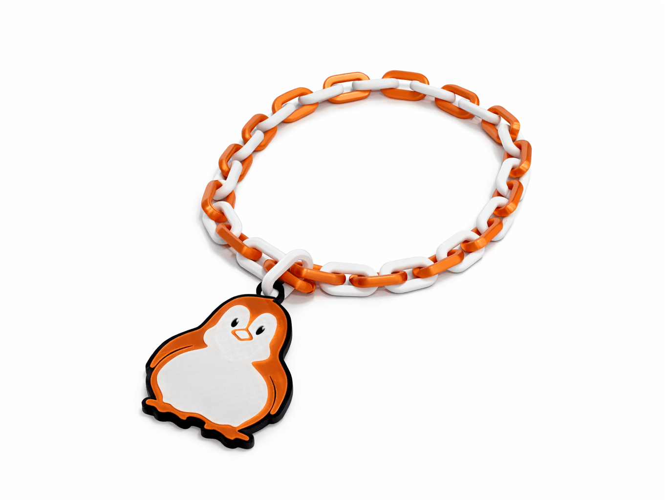 Penguin Chain 3D model preview