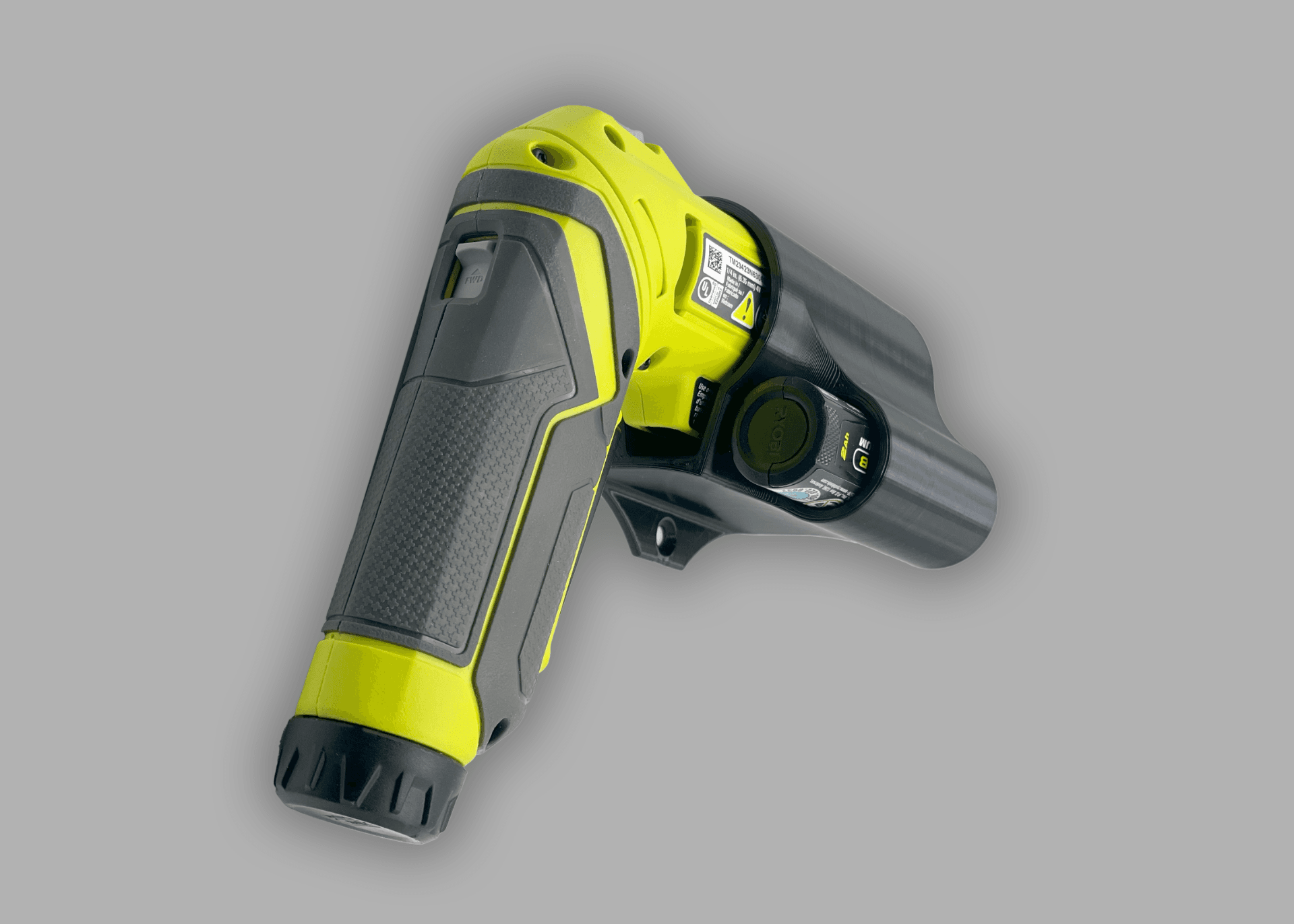 Side Wall Mount for Ryobi USB Cordless Screwdriver 3D model preview