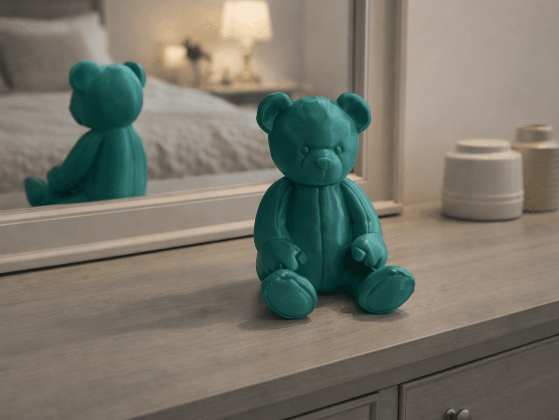 Flexible Teddy Bear 3D model preview