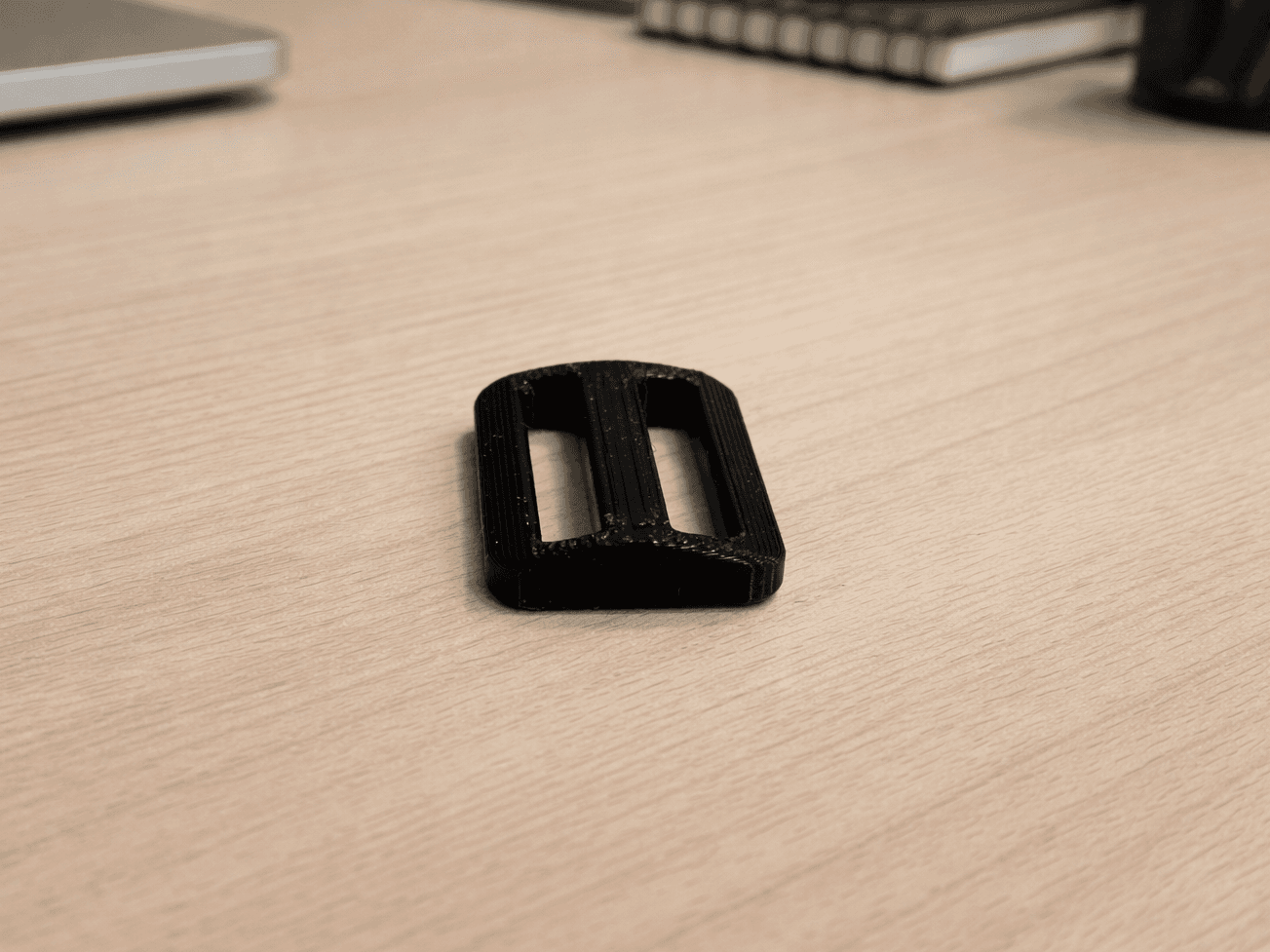 Adjustable Tri-Glide Slide Clip (Strap Slider) 3D model preview