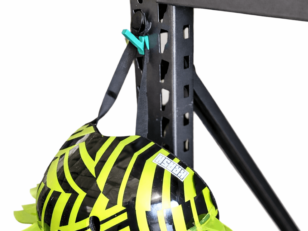 Heavy-Duty Shelf Post Hook for Metal Racks 3D model preview