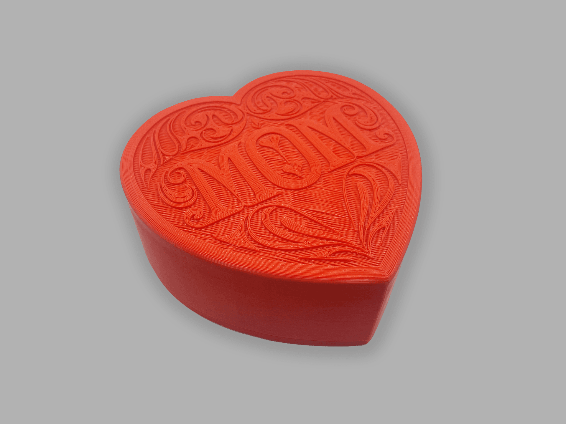 Heart Shaped Box 3D model preview