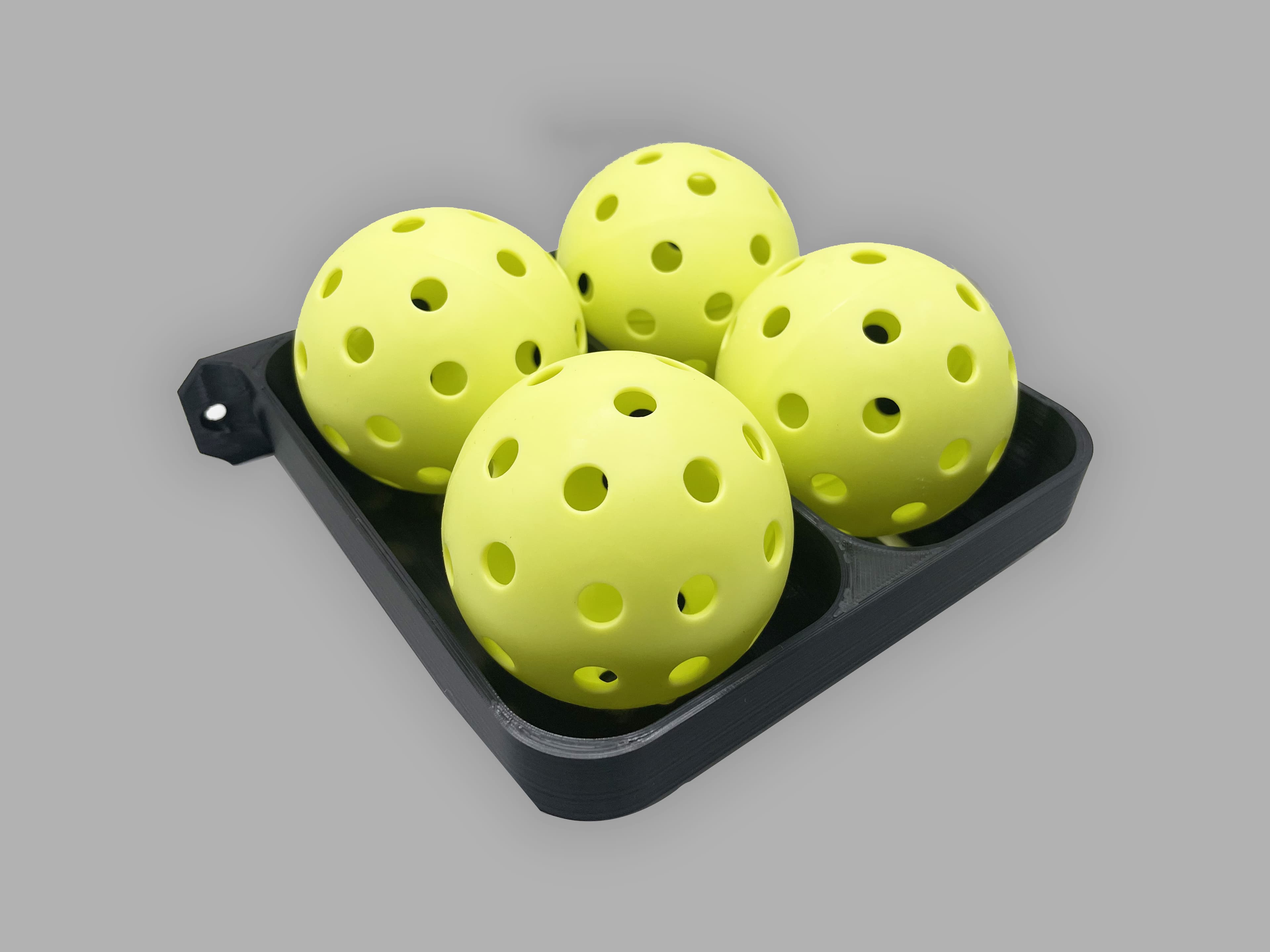 Pickleball Ball Holder 3D model preview
