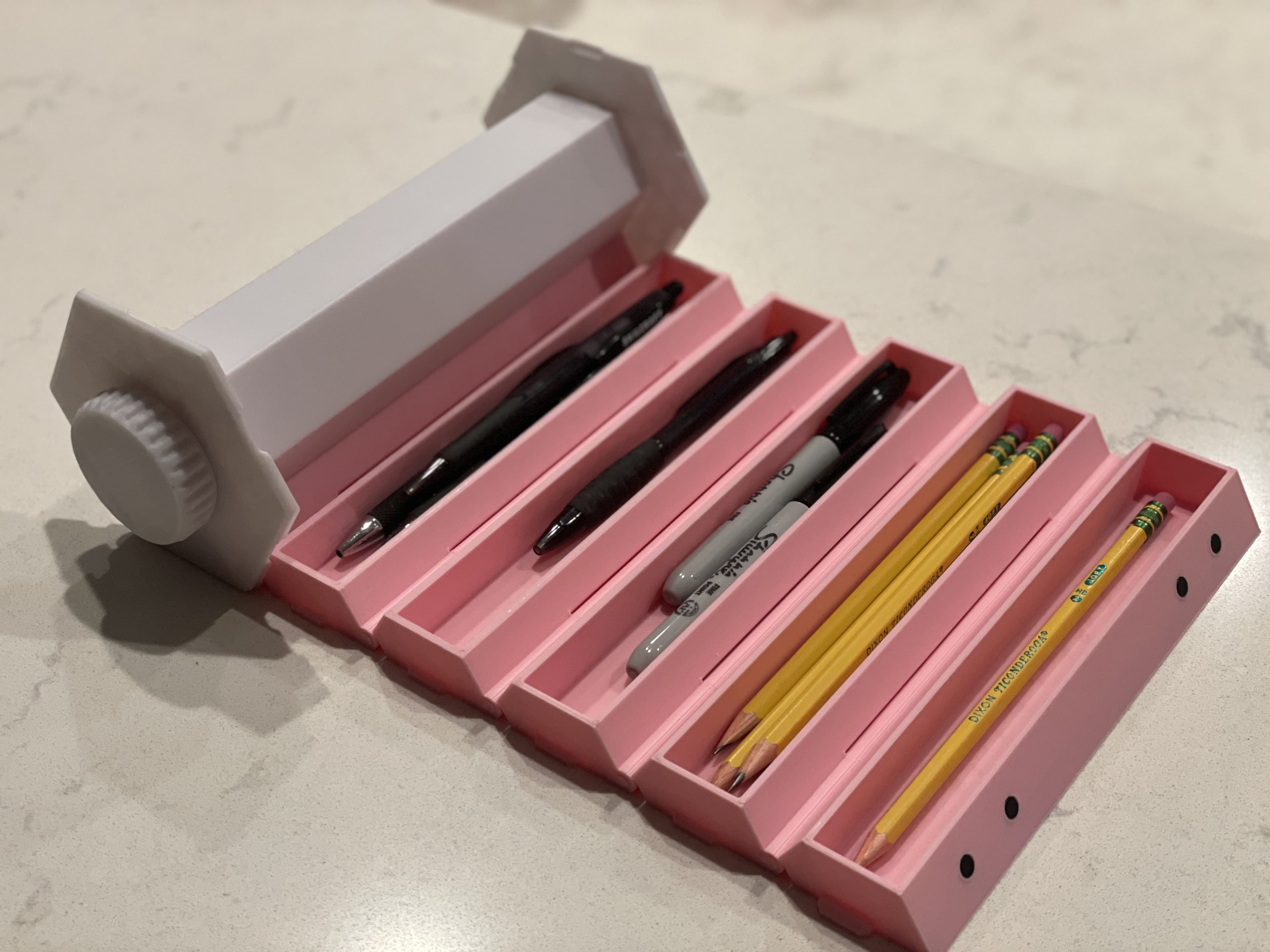 Rollup Pencil Box 3D model preview