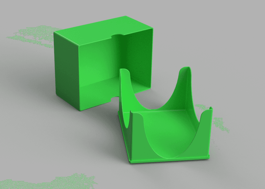 Photo Storage Box 3D model preview