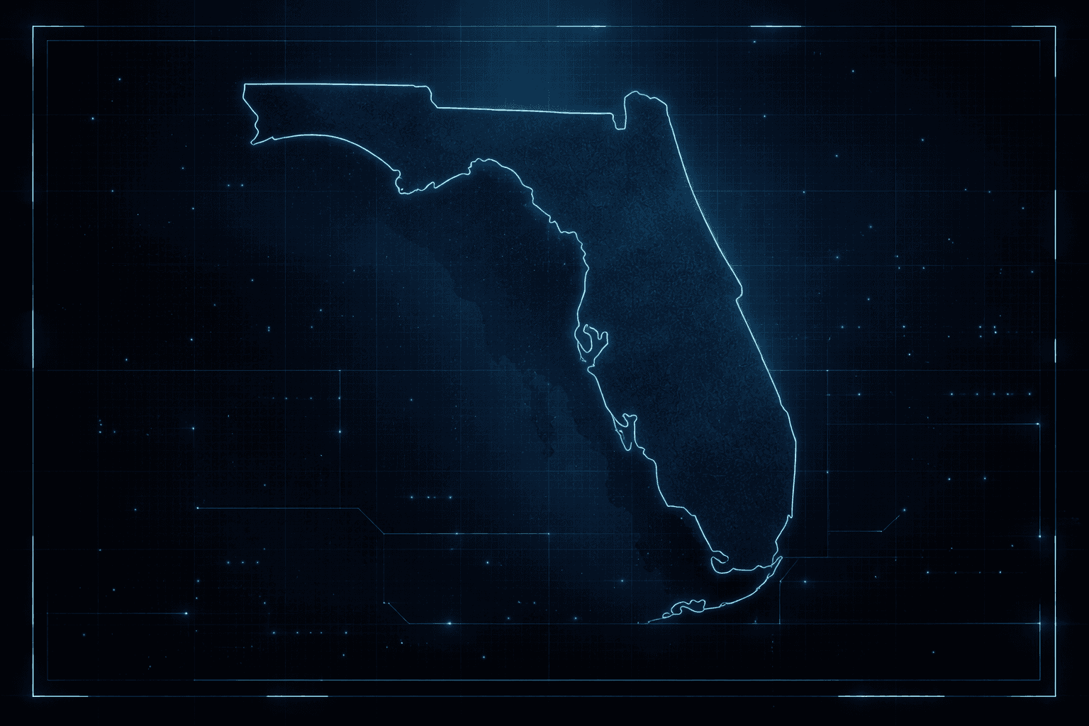 Stylized map of Florida with Brevard County marked as the primary local service area.