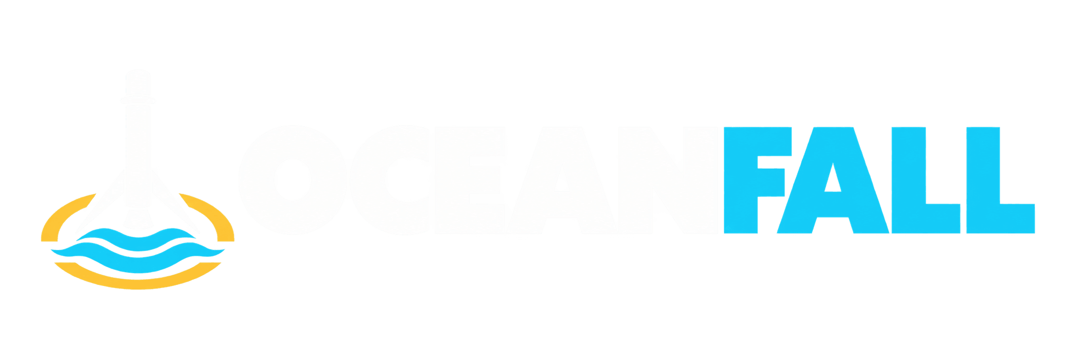 OceanFall rocket and ocean logo